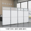 Office foldable movable screen partition wall factory workshop activity partition warehouse wall panel simple sliding partition