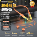 Wireless bluetooth neckband gaming headset - long battery life, universal compatibility, supports tf card