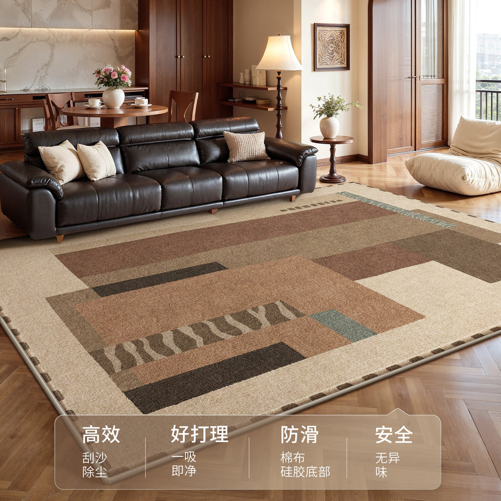 Carpet living room medieval style no-wash and wipeable dopamine for home bedside sofa carpet bedroom full large area