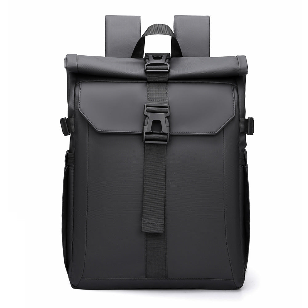 New trendy cool casual business computer bag simple middle school college student schoolbag large capacity lightweight backpack