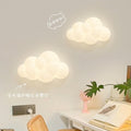 Cloud wall lamp cream style living room background wall lamp modern casualkids room led eye protection bedroom bedside lamp