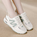 women's new spring mesh sneakers korean style versatile flat casual soft sole running chunky sneakers
