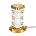 Multifunctional smart socket long line night light plug strip multi-hole plug-in board usb plug-in tower office vertical plug-in