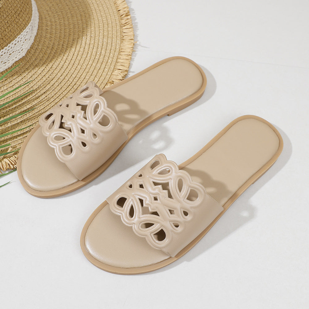 Women's flat sandals for outdoor wear - new 2026 styles: ladies' beach sandals, summer trendy sandals, popular online fashion sandals for women, export quality