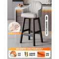 Light gray nappa leather [75 high carbon steel legs] thickened 7cm breathable latex