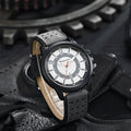Shangmei aliexpress sports men's quartz fashion belt military watch student calendar watch one piece dropshipping white face black