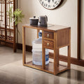 South american walnut solid wood water kettle tea cabinet solid wood storage tea side cabinet car chinoiseriemovableall-in-onefor home