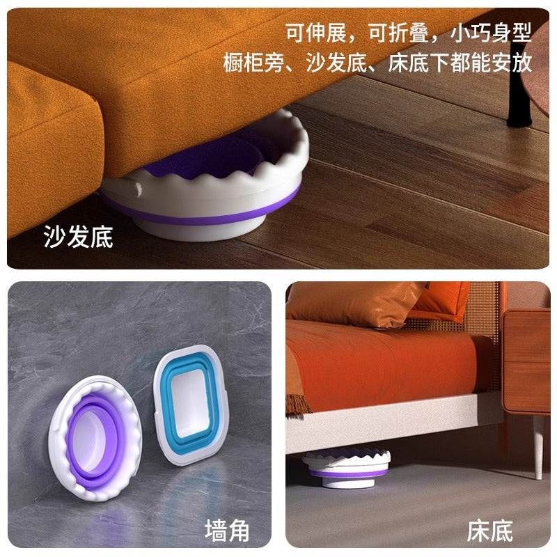 Baolian Folding Bucket Silicone Outdoor Travel Portable Home Fishing Bucket Children's Student Dormitory Laundry Car