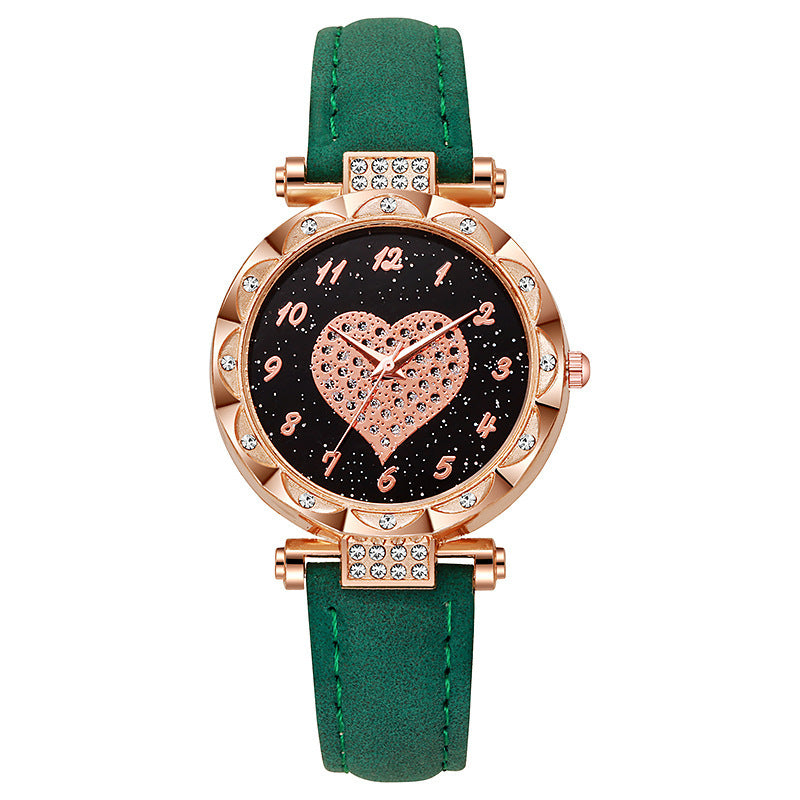 xiyin duoduo love full diamond casual fashion electronic watch women's quartz student watch women's manufacturer wholesale watch