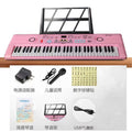 Dropshipping new children's electronic digital screen 61-key musical instrument toy electronic keyboard piano - playable & rechargeable