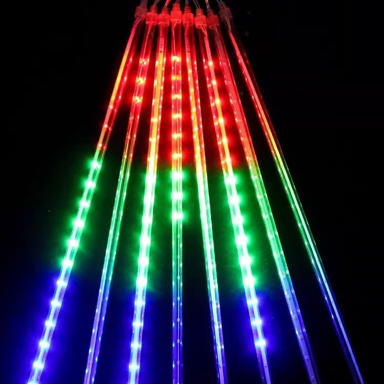 LED lights, colorful lights, flashing lights, string lights, Gypsy stars, outdoor hanging trees, flowing lights, solar line lights, energy saving and power saving