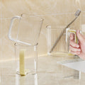 Wash cup ins style high-looking student dormitory toothbrushing and gargling couple for homeaccessible luxury toothbrush cup