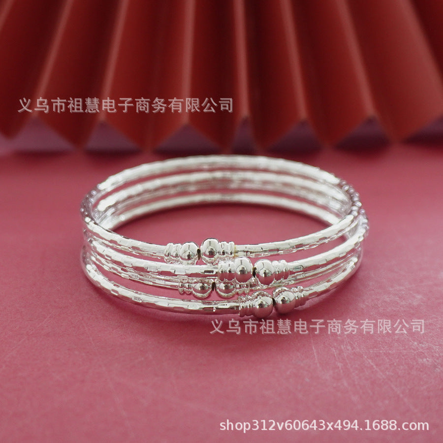 hot-selling silver-plated bracelet, middle eastern ethiopian luxury gold-plated jewelry, exquisite jewelry gift