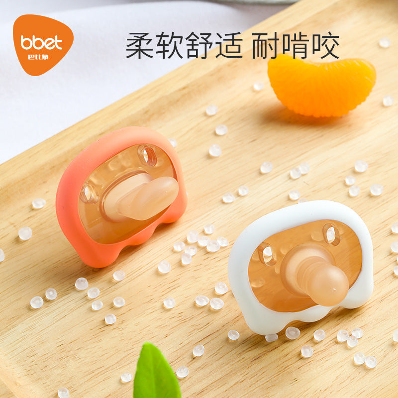 Baby pacifier 0-3-6 months newborn infant soothing sleep aid realistic nipple anti-colic