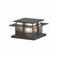 Outdoor wall light waterproof pillar lamp villa gate pillar light courtyard gate light door pillar light solar pillar head light