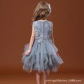 Kids dressfashionpersonalized vest princess dress embroidered girl costume tutu skirt girl dresses