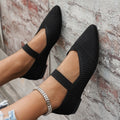 Wholesale women's plus size new hollow-out mesh breathable flat lightweight comfortable slip-on casual fashion flats for export