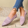 summer new arrival: plus-size women's casual comfort pointed-toe fashion slip-on sandals for wholesale (export)