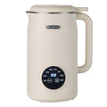 Multi-functional, compact, touch-screen soy milk maker for home use. features include heating, no-soak, no-filtration, large capacity, and us/korean standards