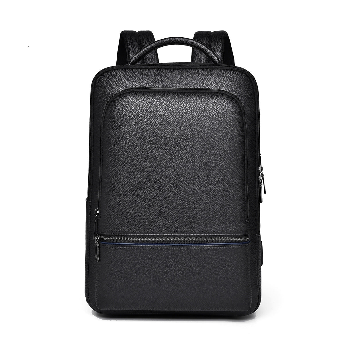 Spring casual schoolbag new high-end sense portable commuter business trend versatile ridge protection high-end simple backpack