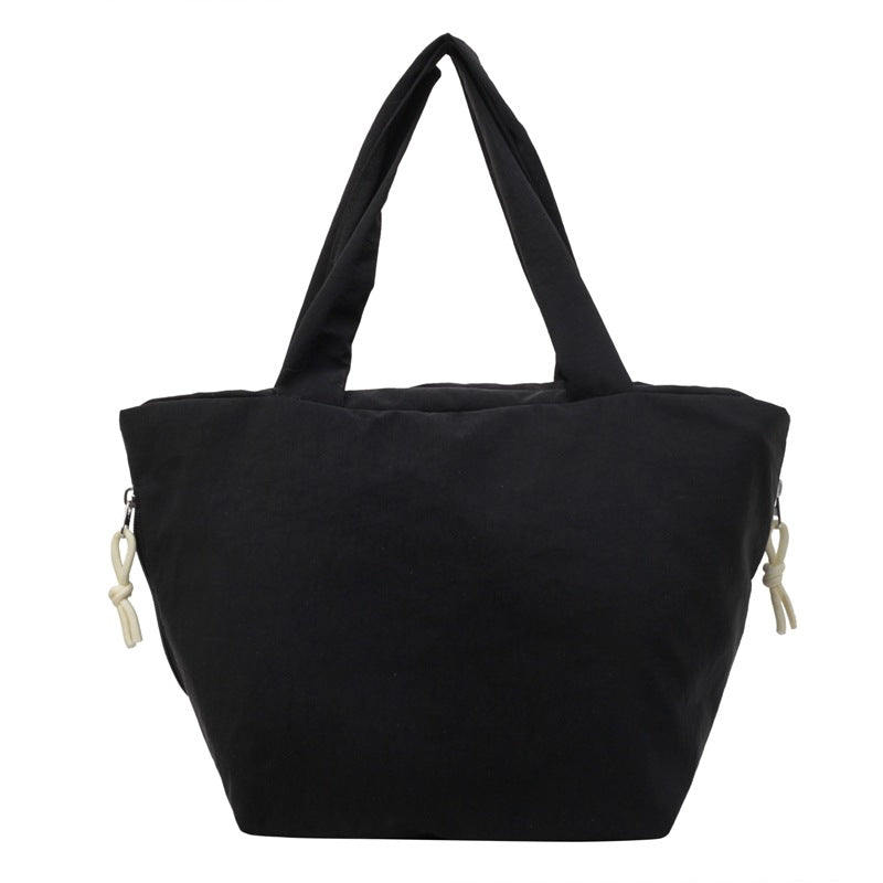 Crossbody bag women's versatile large-capacity satchel 2025 new niche soft leather shoulder bag commuter women's bag