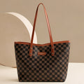 Large capacity women's fashion handbag - versatile tote bag, 2026 new shoulder bag, trendy printed everyday commuter bag
