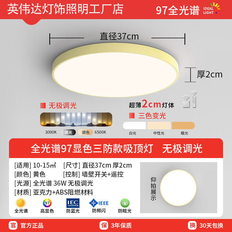 Macaron 1ed ceiling lamp kitchen balcony entrance door entrance lamp corridor aisle round modern casual lamp