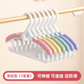 Children's clothes hanger, baby baby hanging special children's newborn toddler retractable clothes drying support for home clothes support
