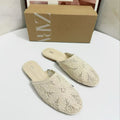 Za2026 summer new arrival cross-border dropshipping casual mules - breathable & stylish summer mesh flat sandals for women
