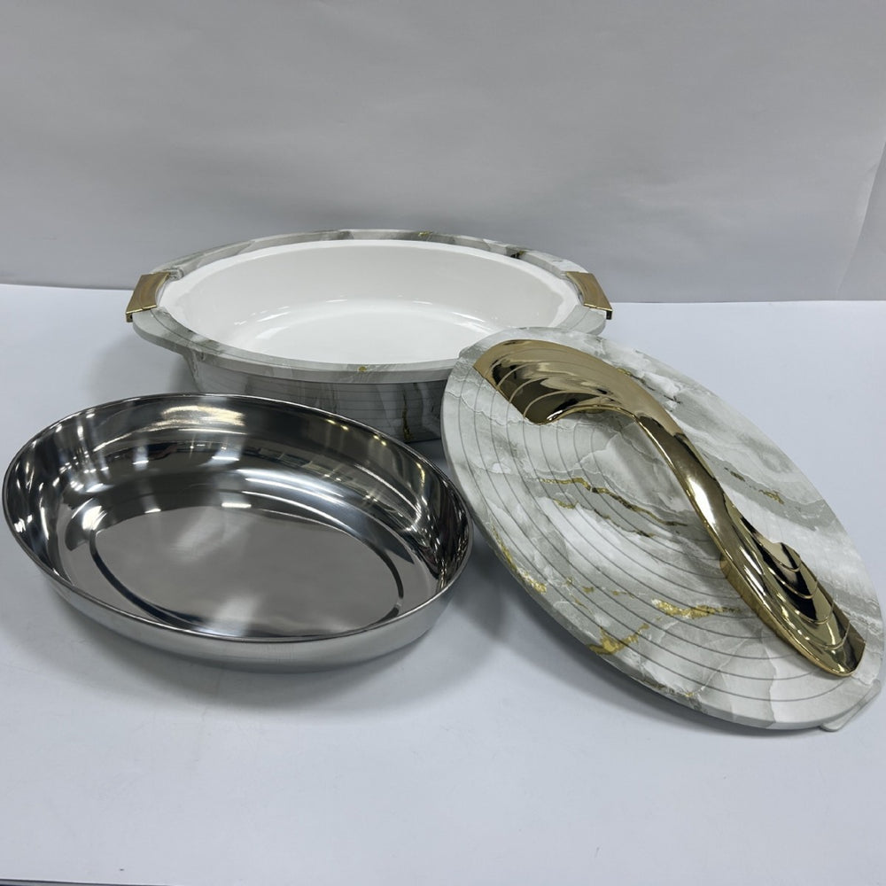 Source factory daily kitchenware stainless steel liner removable insulation bucket new arrival european style accessible luxury insulation box for home