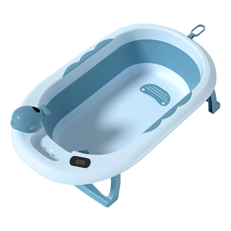 Wholesale baby folding bathtubs - universal newborn support, soaking bucket, home use, kids' bath tub, baby bath basin