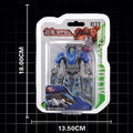 Kids puzzle mini robot toy boy retro moving train combined deformation dinosaur engineering vehicle steel armor beast