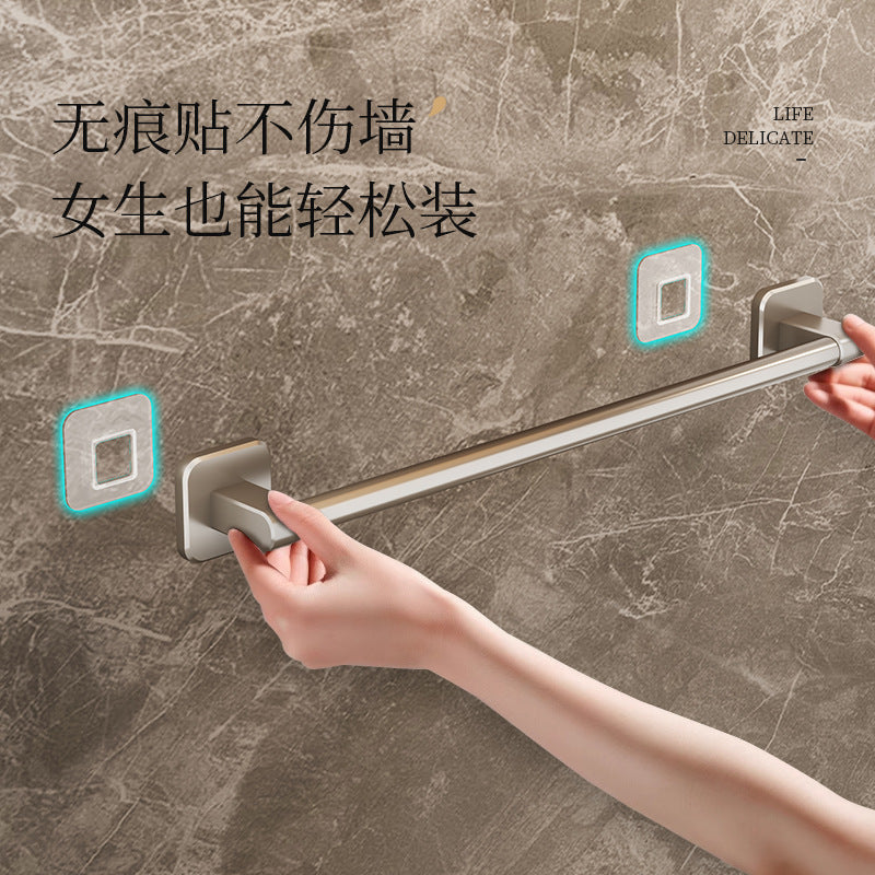Bathroom shoe rack, bathroom slipper rack, punch-free toilet wall-mounted hanging rack, storage rack handy gadget
