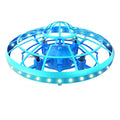 xs4 drone shooting sensing mini flying disc hovering rotating intelligent obstacle avoidance interactive toy aircraft