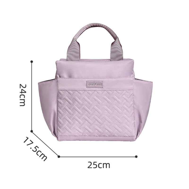 Beilian's new fashionable thermal insulation bag, large-capacity work portable lunch box bag, student portable picnic bento bag wholesale