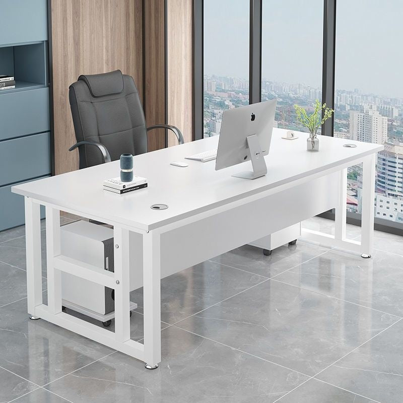 Office desk boss desk workstation executive manager computer desk desktop study writing wooden table