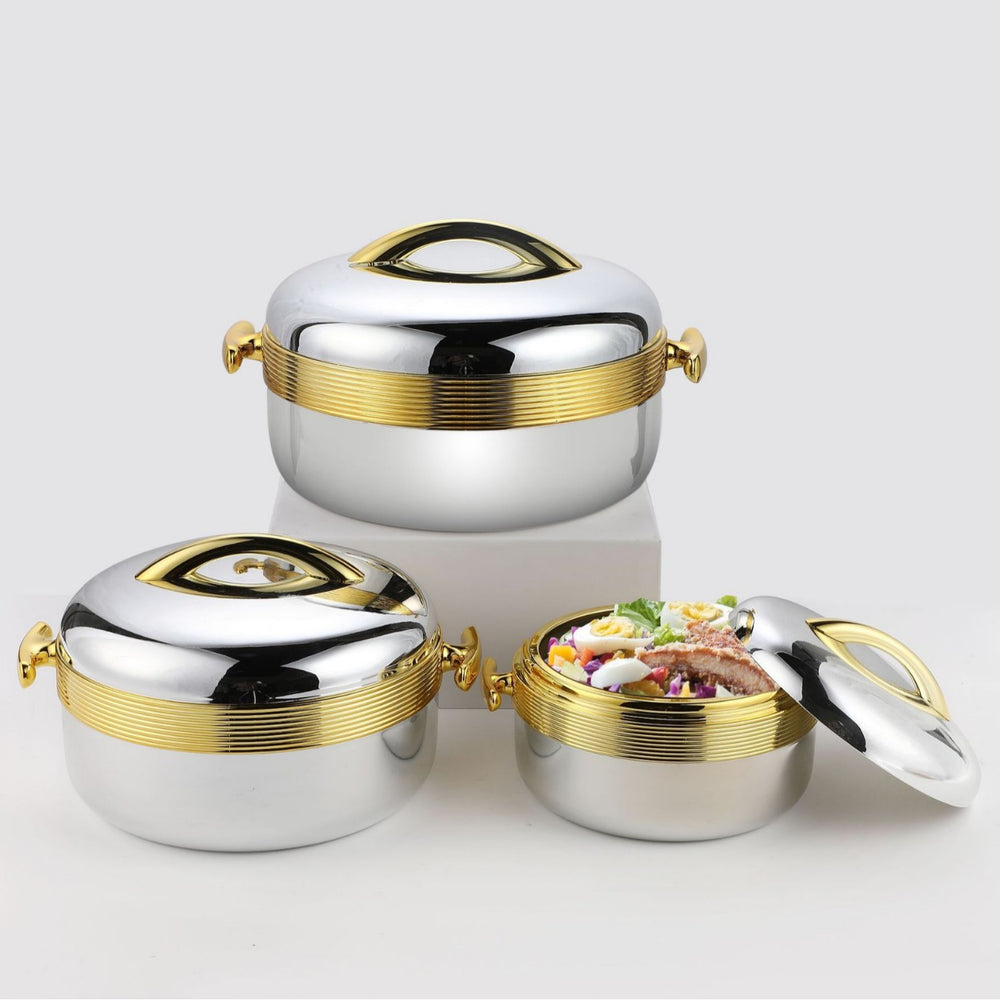 Insulated food container - classic design with colorful packaging - keeps food warm for approximately 6 hours