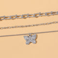 Wholesale autumn/winter sweater necklaces: european & american cross-border jewelry, multi-layered statement necklaces, trendy & high-end korean style ins necklaces