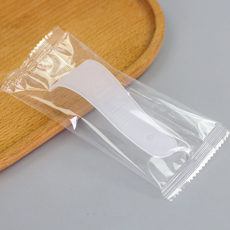 Beauty hair removal scraper plastic pp scraper scraper shaving board to remove armpit hair s curved curved rod spoon individually packaged