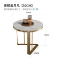 Coffee table gold: 50*50*60