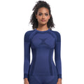 new arrival seamless knittinglong tight high elastic ski suit long sleeves sports running fitness yoga suit tops