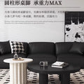 New arrivalcasual modern combination cream style round creative coffee table small ins style living room for home small table b&b