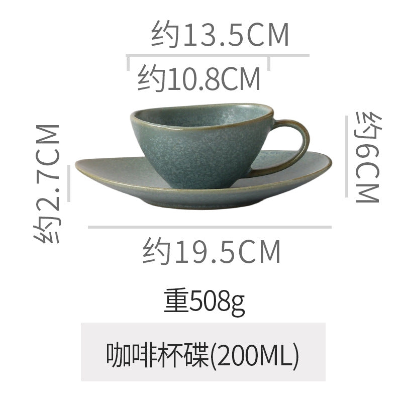 Vintage & unique shaped ceramic dinnerware - stylish plates for restaurants & home use - creative fruit, salad, rice & noodle bowls