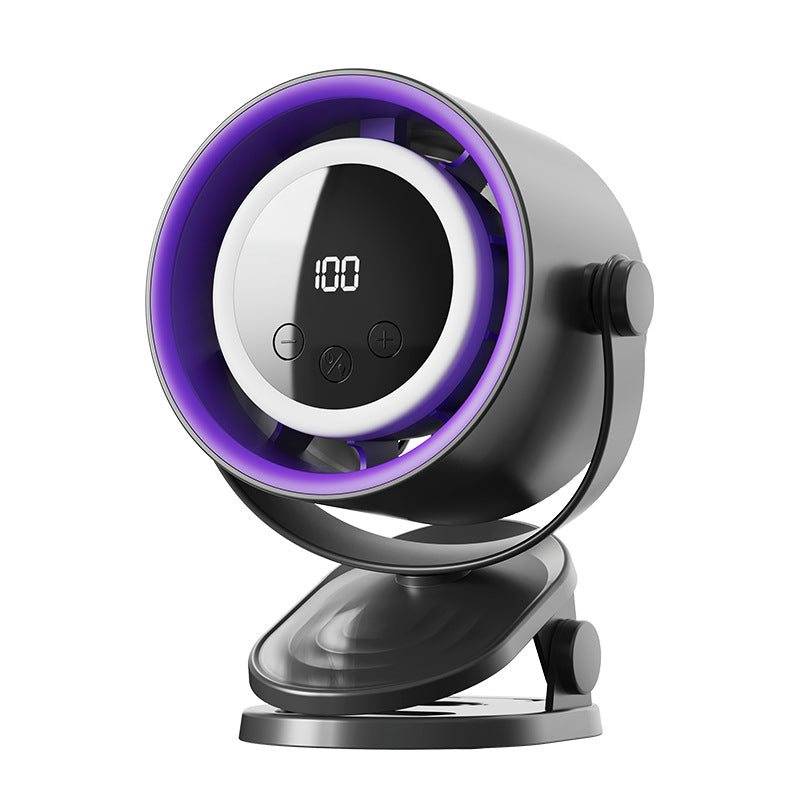 charging clip fan desktop usb small fan long battery life office dormitory high wind mini fan