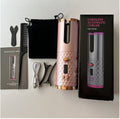 usb curling iron / cordless rechargeable curling iron - hot selling automatic hair curler for lazy days - perfect gift!
