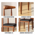 For homedining chair backrestcommercial horn restaurant tea chair taishi chair comfortable sitting tea table restaurant dining table stool