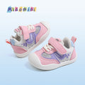 spring/summer new collection: baby soft-soled prewalker shoes, girls' functional shoes, anti-slip, anti-kick, breathable mesh single shoes for babies