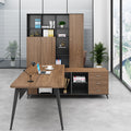 Manager's desk, executive desk, ceo desk set, single executive office desk, modern minimalist supervisor desk