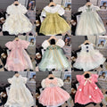 Girls' summer korean style princess dress -  mesh dress - wholesale children's clothing sourcing