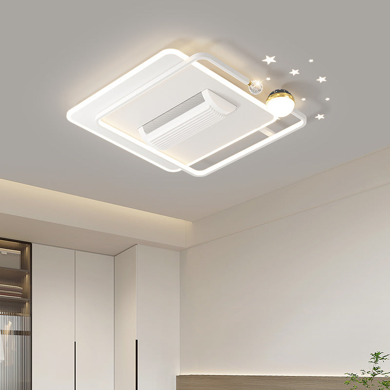 [Strict selection] 2025 new led ceiling light simple intelligent voice headlight whole house package combination dimming